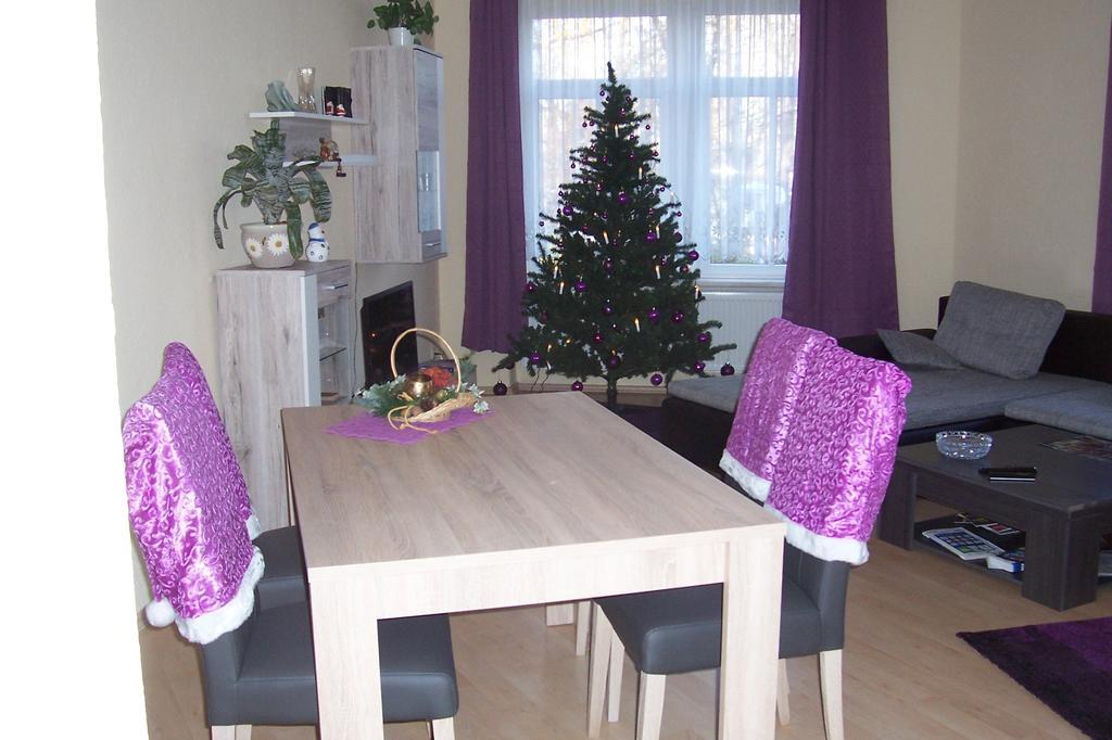 Ferienwohnung Am Schunckpark دريسدن الغرفة الصورة